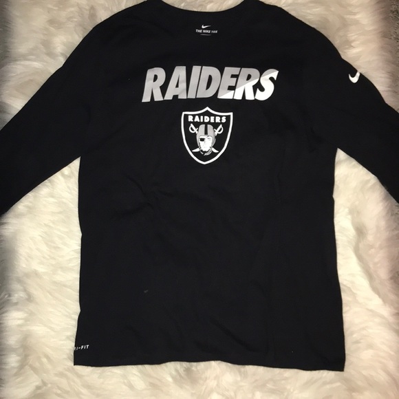 raiders long sleeve shirt